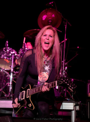 Picture of Lita Ford by Maryland music photographer Carol Fisher